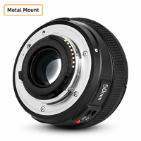 Objectif Yongnuo YN50mm F1.8 AF plein format à grande ouverture pour monture EF DSLR, autofocus, taille de filtre 52mm, noir