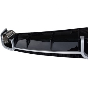 Difusor de parachoques trasero para coche <span class=keywords><strong>A3</strong></span> S3 Hatchback <span class=keywords><strong>Sedan</strong></span>, difusor trasero estilo RS3 con tubo de escape para Audi <span class=keywords><strong>A3</strong></span> S3 2013 2014 2015 2016 - Product Image 5