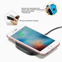 Nouveau produit, prix bas, mini chargeur sans fil de bureau, chargeur sans fil Qi 10W pour iPhone, Android, Samsung