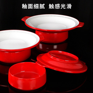 Melamine Serving <b>Tray</b> Solid Color Unbreakable Hotel Food Use - Product Image 4