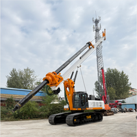 Foreuse de pieux de 50 m de profondeur DR-220 - Foreuse robuste avec moteur Cummins pour l'ingénierie civile