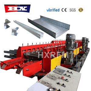 Hx chemin de câbles et boîte panneau machines en <span class=keywords><strong>acier</strong></span> chine ligne de prix goulotte ligne de production solide chemin de câbles rouleau formant la machine - Product Image 2