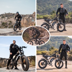 Bicicleta Eléctrica Deportiva Q20 de 20 Pulgadas con Motor sin Escobillas, Frenos de Disco Hidráulicos y 7 Velocidades para Adultos - Product Image 4