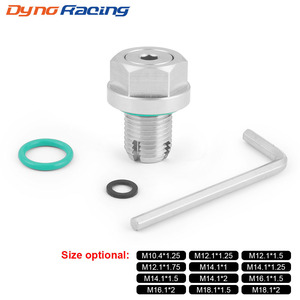 Kit de Reparación de Roscas de Cárter de Aceite Autoperforante de Acero Inoxidable con Junta Tórica, Tapón de Drenaje de Cárter de Aceite M10.4 M12 M14, Filtros de Aceite - Product Image 4