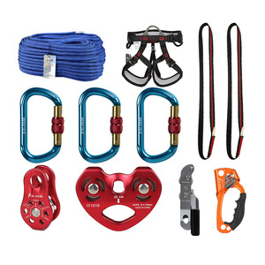 Al-Nasr Zipline Crossing Kit Metal Pulley System For Outdoor Adventure Mountaineering Equipment - Product Image 4