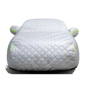 Housses de voiture anti-grêle épaisses de haute qualité en argent pour voitures universelles, protection de carrosserie, housse extérieure - Product Image 1