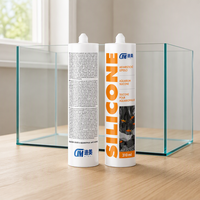 Scellant en silicone transparent imperméable pour la réparation et la construction d'aquariums