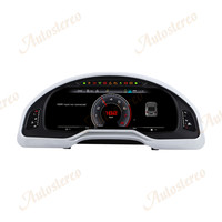Panel de Instrumentos Digital para Automóvil, Reproductor Multimedia para Automóvil con Pantalla de Velocímetro, Odómetro y Sistema Carplay para Audi Q7 2005-2015