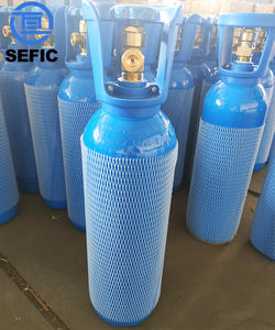 Snelle Levering Iso9809-3 Draagbare Zuurstofcilinder Met Handvat 5l 150bar Tped Lege Gastank - Product Image 2