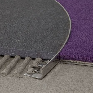 Niuyuan nhà sản xuất tùy chỉnh uốn cong sàn quá trình chuyển đổi nhôm linh hoạt ngói cạnh TRIM cho thảm - Product Image 3