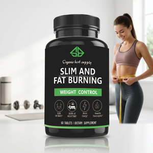 Cápsulas Adelgazantes y Quemagrasas para Adultos OEM - Mezcla Vegana Orgánica a Base de Plantas para el Bienestar del Metabolismo, 60 Cápsulas - Product Image 1