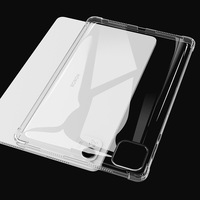 Étui transparent pour Honor Pad X10 Pro, coque de tablette en TPU souple antichoc avec coussin d'air aux coins pour Honor Pad X9 Pro X9a 11,5 pouces 2025