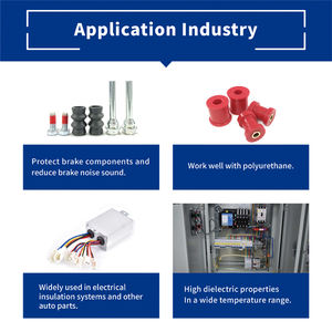 Piccolo pacchetto ad alta temperatura Anti-grips <span class=keywords><strong>Silicone</strong></span> lubrificante PTFE pinza freno grasso per pastiglie freno perni HT531 - Product Image 4