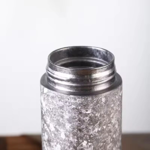 <b>Large</b> Capacity 500ml Pure Titanium Double Vacuum Insulated Cup Tea Separation Portable Stainless Steel Tumbler - Product Image 6