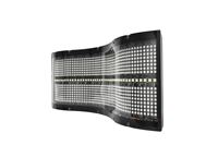 Barre lumineuse LED incurvée 600W avec éclairage de fond RGBW DMX512 pour DJ, discothèque, karaoké, théâtres, concerts et événements en direct