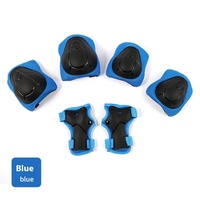 Ensemble de 6 protections pour enfants pour le roller et la trottinette, genouillères et coudières en EVA durables, flexibles et confortables