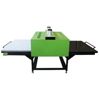 Tables de travail pneumatiques double face Presse à chaud par sublimation grand format 80cm 100cm 120cm 150cm Grande machine de transfert d'impression