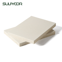 Panneaux de revêtement légers ignifuges en MgO de 12-19 mm, panneaux muraux extérieurs en oxyde de magnésium pour bâtiments en OSB/bois, conformes aux normes ASTM