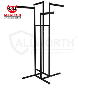 Kiểu dáng đẹp và mỏng sàn đứng khung thép bảng điều khiển hiện đại với 2 gỗ Laminate Kệ đảo hiển thị đơn vị - Product Image 3