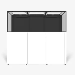 6ft 300 Gallon 750mm / 30 pouces de profondeur Ultra-clair verre à faible teneur en fer grand récif <span class=keywords><strong>aquarium</strong></span> <span class=keywords><strong>aquarium</strong></span> avec Eurobrace - Product Image 1