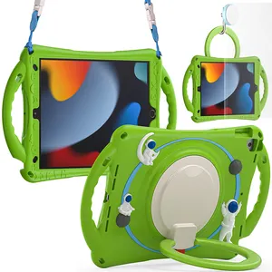 全新设计的宇航员硅胶儿童平板电脑iPad 10.2英寸2019 2020 2021 A2602 A2603 A2604 A2605