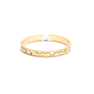 BBBA-0267 Fashionable Gold Plated <b>Crystal</b> & Rhinestone Bangles-Elegant and Stylish Party Accessories for Women - Product Image 2
