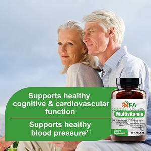 Comprimés multivitaminés OEM ODM avec vitamine, biotine, niacine, favorisant la santé cognitive, cardiovasculaire et la pression artérielle - Product Image 6