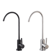 Keran Dapur Stainless Steel Modern Klasik Satu Gagang Satu Air Dingin dengan Pemasangan di Atas Meja Satu Lubang