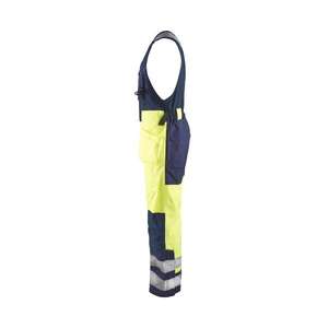 BLAKLADER - 850419773389C56 Hi-Vis sleeveless <b>winter</b> <b>overalls</b> Yellow/Navy blue - EAN 7330509283356 HI-VIS WORKWEAR - Product Image 4