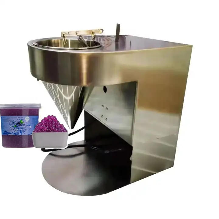 200 Kg/u 4 Hoofd Sap Popping Boba Machine/3-20Mm Popping Parel Gelei Tapioca Ballen Maken Machine