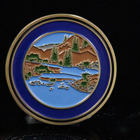 Pièce commémorative personnalisée LGC OEM ODM, pièce de défi Weber FOP Lodge 1, pièce souvenir en métal émaillé avec logo personnalisé