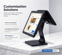 Sistem POS Hardware Supermarket 15 Inch, Terminal POS Retail Kecil, Mesin POS, Mesin Kasir POS, POS Windows