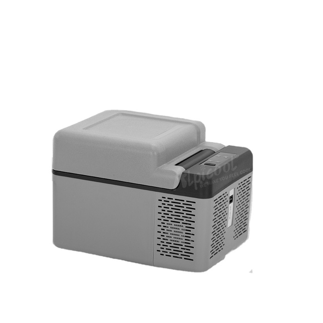 L G Compressor Mini Retro Fridge LCD Display Touch Control Mini Fridge Alpicool C12 Multiple Colors 11.1l Black 24 OEM/ODM 45W