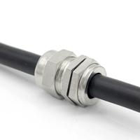 M20 PG21 PG9 PG7 PG CE IP68 Wasserdichter Edelstahl Metall G-Serie Elektrische Kabel verschraubungen PG-verschraubung SS-Spezifikationen