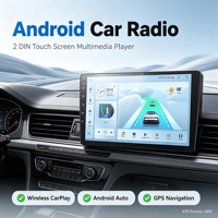 Radio para Auto Universal con Android 15, Reproductor de DVD, T9 T100 TS7 TS10 TS18 TS20, 7/9/10 Pulgadas