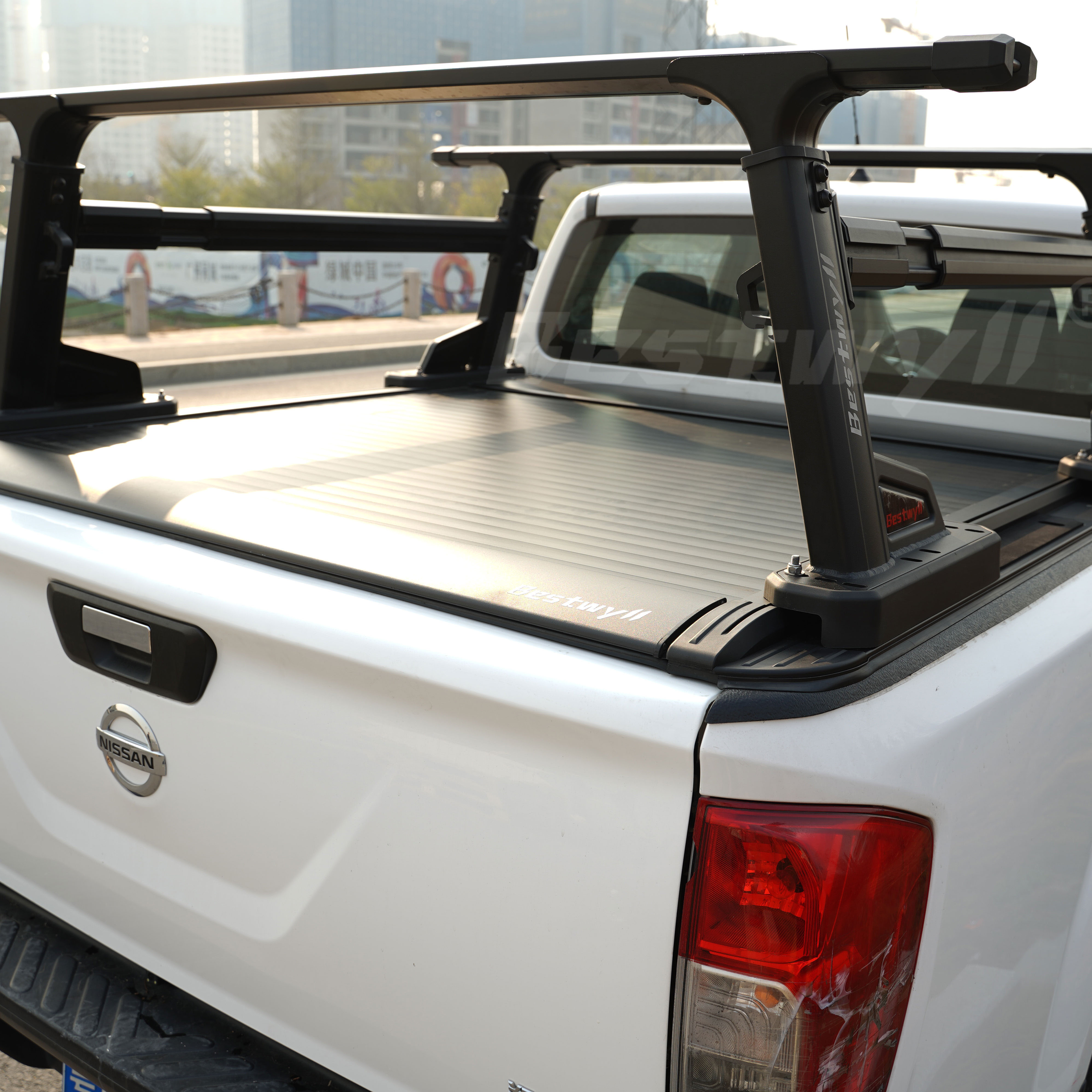 BESTWYLL пользовательская Выдвижная Ute ванна, Автомобильный задний Грузовик, грузовой стеллаж, регулируемая полноразмерная кровать, подъемник, алюминиевая лестница для грузовика