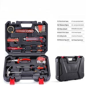 Kit Hardware per riparazione domestica professionale da 36 pezzi per chiavi a martello Set di utensili a mano per lavori elettrici per auto - Product Image 2