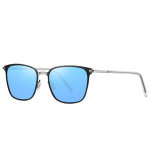 Lunettes de soleil de sport unisexes à vision nocturne, verres jaunes tendance, verres polarisés UV400, monture transparente/Tac argentée pour adultes, conduite de nuit - Product Image 4