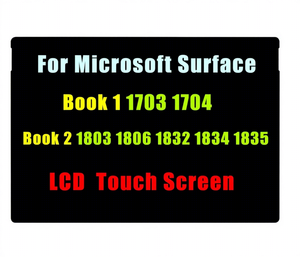 Asli Baru 13.5 "untuk Microsoft Surface Book 1 1703/04/05/06 Book 2 1803/04/05/06 Rakitan Digitizer Layar Sentuh LCD 3000*2000 - Product Image 1