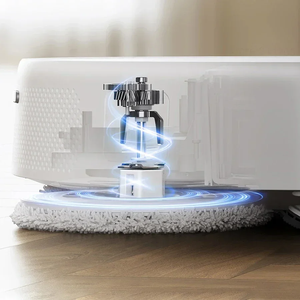 PRO Infinite Robot <b>MOP</b> Vacuum Cleaners C107 Empty Dust Home Dirt Disposal Machine Self <b>Cleaning</b> Doc - Product Image 4