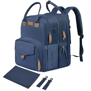 <span class=keywords><strong>Sac</strong></span> <span class=keywords><strong>à</strong></span> dos <span class=keywords><strong>à</strong></span> <span class=keywords><strong>langer</strong></span> double extensible extra large de 35 L avec antivol et USB, <span class=keywords><strong>sac</strong></span> <span class=keywords><strong>à</strong></span> <span class=keywords><strong>langer</strong></span> en nylon <span class=keywords><strong>pour</strong></span> deux enfants et parents, utilisation <span class=keywords><strong>pour</strong></span> tout-petits - Product Image 1