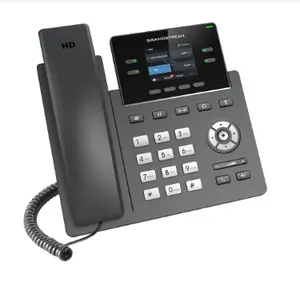 Grandstream IP-телефон GRP2612 с учетными записями 2SIP и 4 многоцелевыми линейными ключами с встроенным PoE и двухдиапазонным Wi-Fi