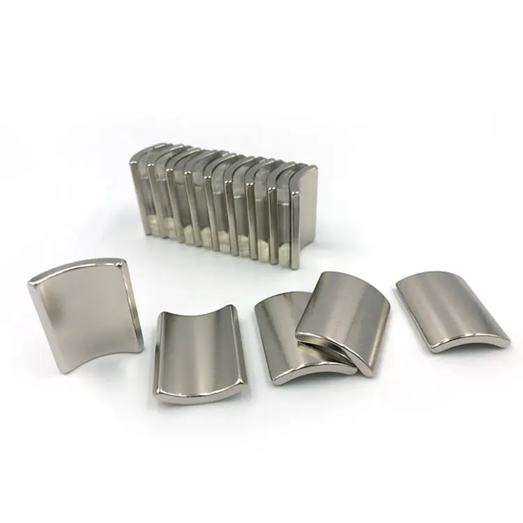 Manufacturer Custom Rare Earth Segment Ndfeb Magnets Permanent Super Strong N52 Neodymium Magnet For Sale