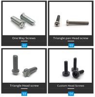 Vis de fixation M3 noire 10 mm à tête fraisée Phillips – Vente directe usine – Vis à tête fraisée Phillips