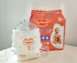 Pañales de entrenamiento desechables OEM para bebés, con absorción suave y transpirable, prevención de fugas 3D, inserto biodegradable, pañal para bebé - Product Image 5