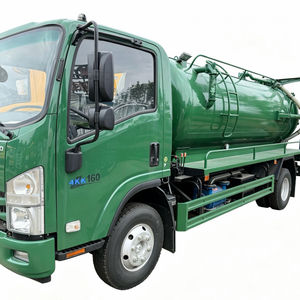 Camión de Succión de <span class=keywords><strong>Aguas</strong></span> Residuales ISUZU, Camión de Succión de Desechos <span class=keywords><strong>Fecales</strong></span>, Uso Urbano, 6000L, 4x2, Diésel, Transmisión Manual - Product Image 1