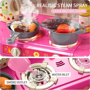Juguetes de Cocina para Niños Pequeños, Juego de Cocina de Juguete que Incluye Accesorios de Cocina para Jugar a la Comida - Product Image 5