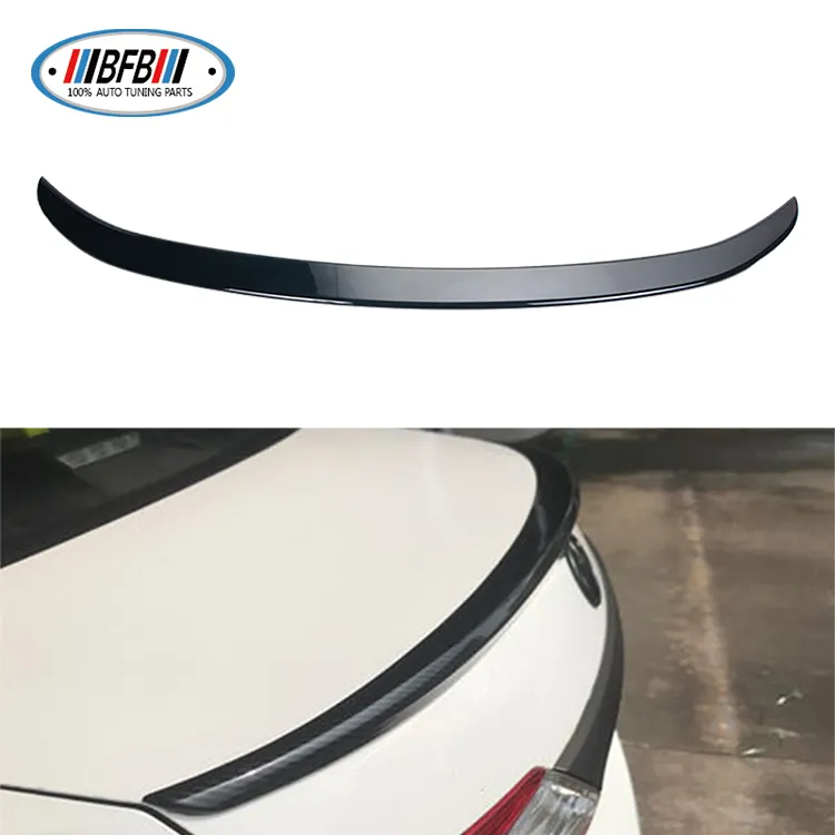 Autos poiler für Corolla 2014-2017 US Style Heckflügel Bright Black ABS Heck lippen spoiler