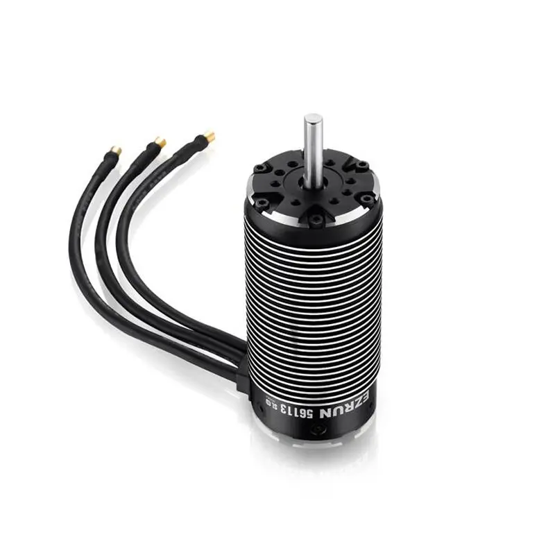 HobbyWing-motor sin escobillas EZRUN 56113SL, motor de 4 polos sin sensor, 800KV, con EzRun MAX5 V3 200A, impermeable, ESC, para coches a control remoto 1/5