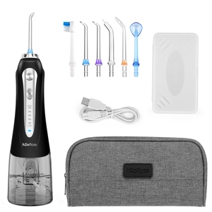 6 lời khuyên không thấm nước và có thể sạc lại với một pin mạnh mẽ 2000mAh răng Làm sạch nước không dây xỉa răng - Product Image 1